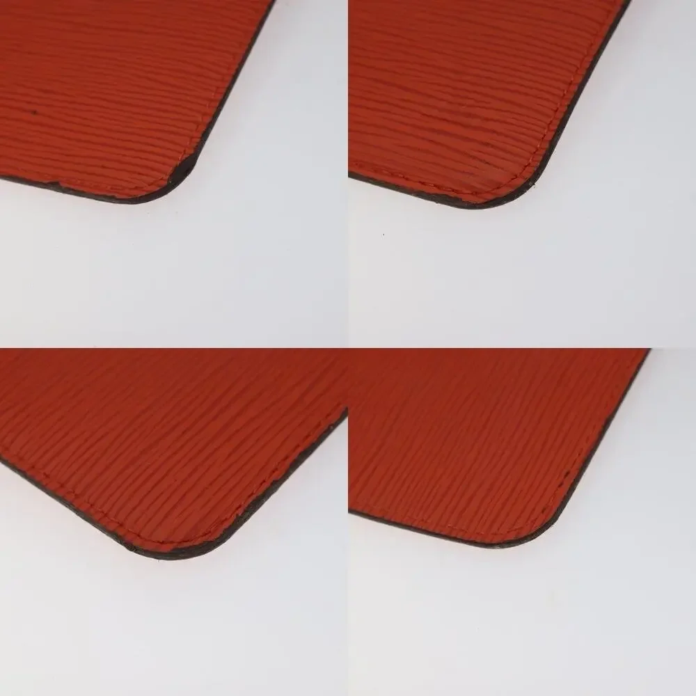 Louis Vuitton Epi Neverfull PM Pouch Orange